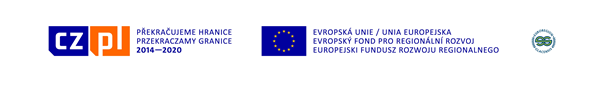 Logotyp Przekraczamy Granice, Unia Europejska, Euroregion Glacensis Logotyp Przekraczamy Granice, Unia Europejska, Euroregion Glacensis