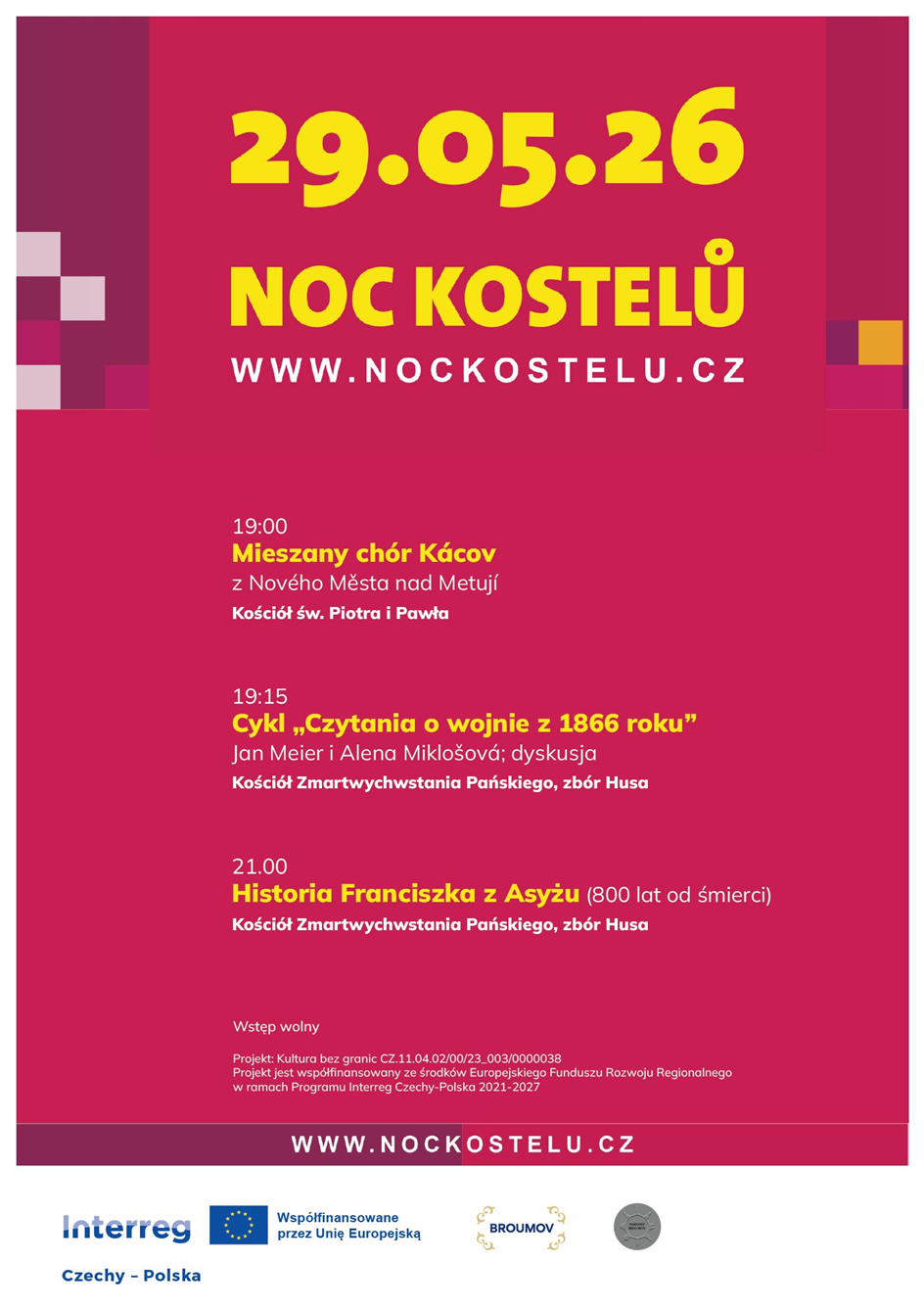 Plakat jak w treści