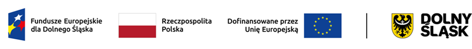 logotypy Fundusze Europejskie, Polska, Dolny Śląsk
