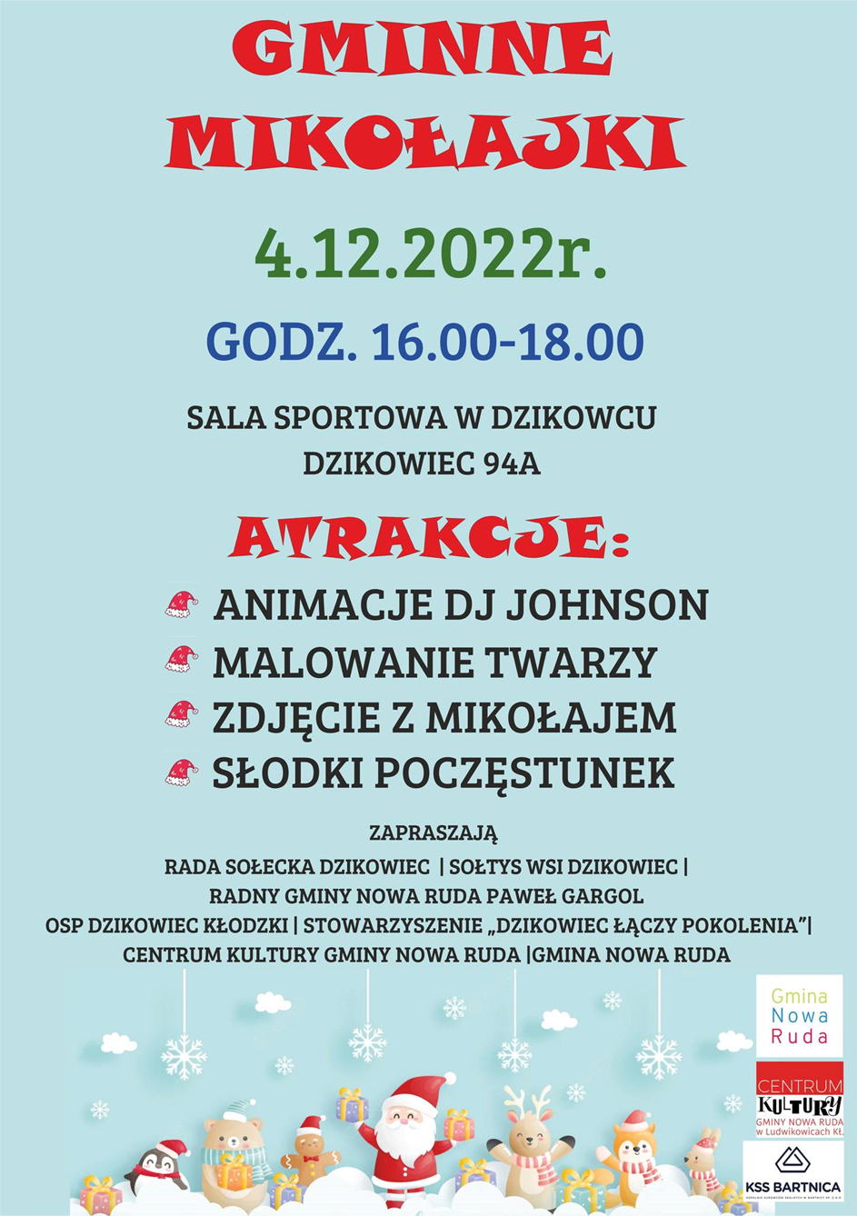 4 grudnia 2022 godz. 16ta Dzikowiec 94a