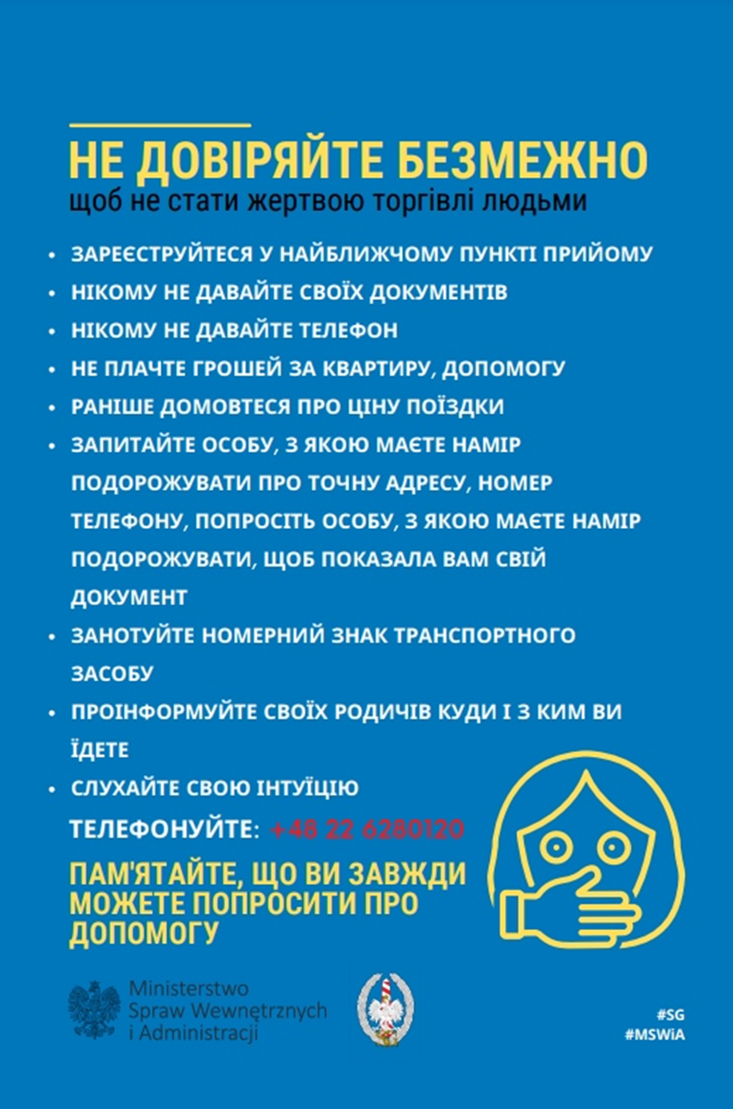 Ulotka po ukraińsku