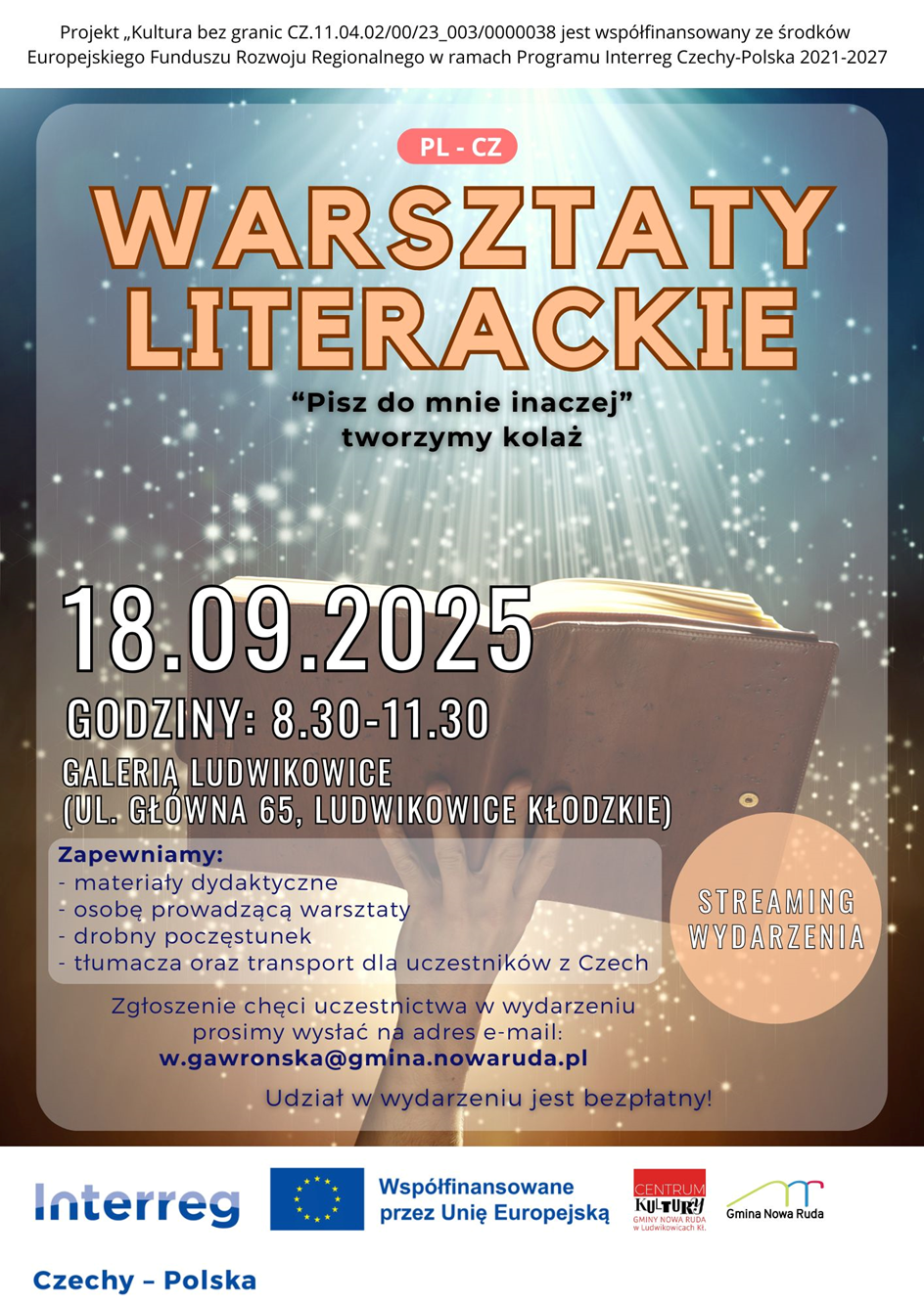 Plakat jak w treści