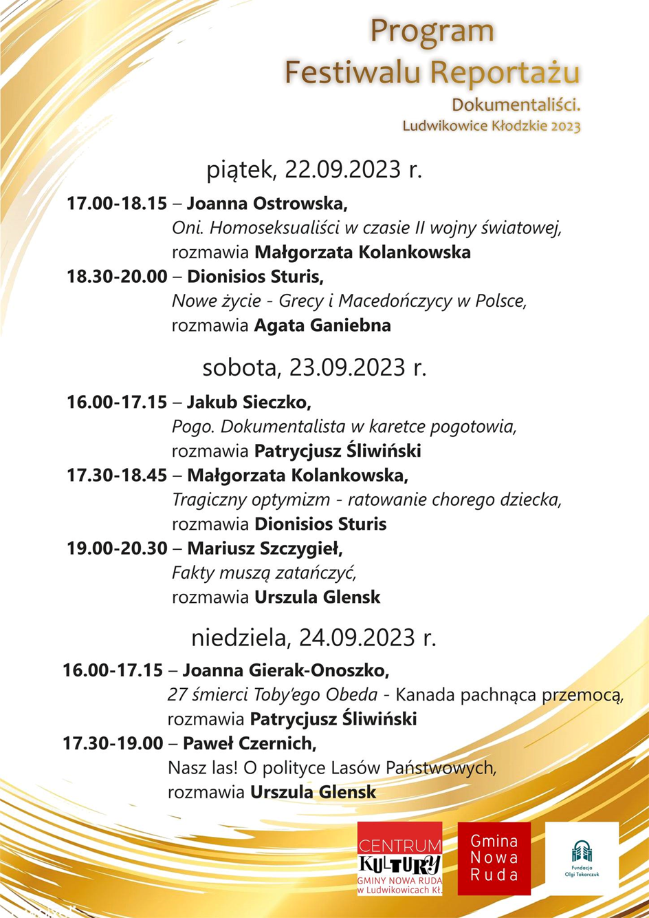 Plakat jak w treści