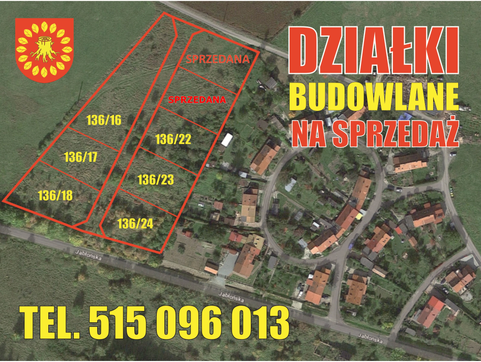 Mapa działek