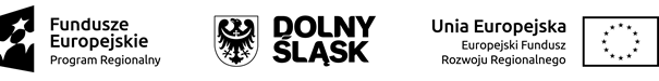 logotypy Fundusze Europejskie, Dolny Śląsk, Unia Europejska logotypy Fundusze Europejskie, Dolny Śląsk, Unia Europejska