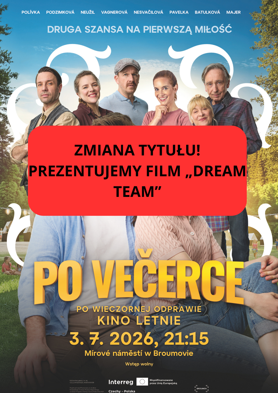 Plakat jak w treści