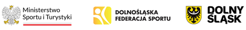 Logo Ministerstwo Sportu i Turystyki, Dolnośląska Federacja Sportu, Dolny Śląsk