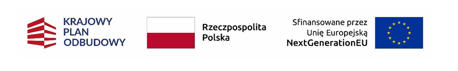 Logo Krajowy Plan Odbudowy, Rzeczpospolita Polska, Unia Europejska