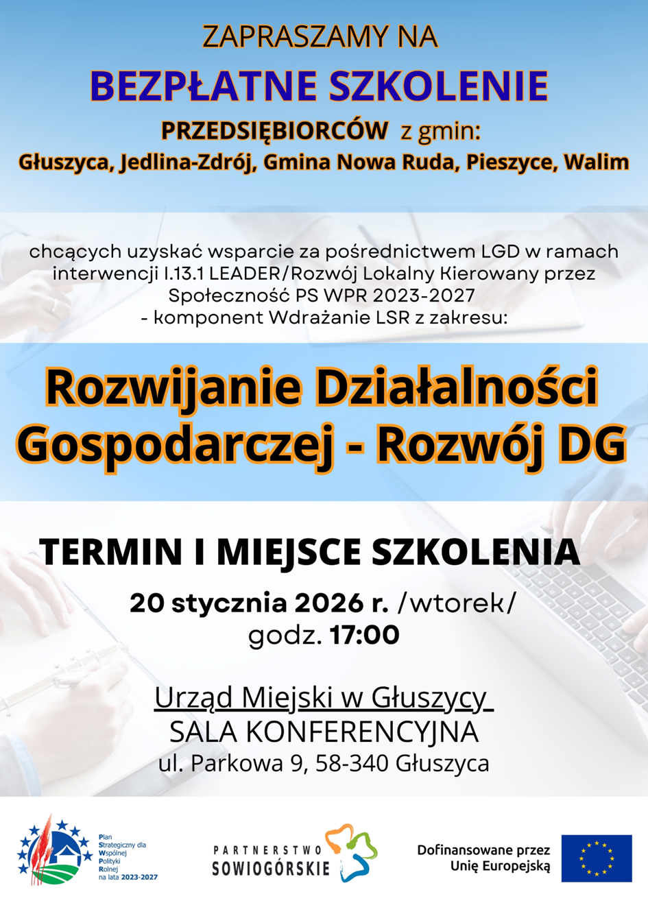 Plakat jak w treści