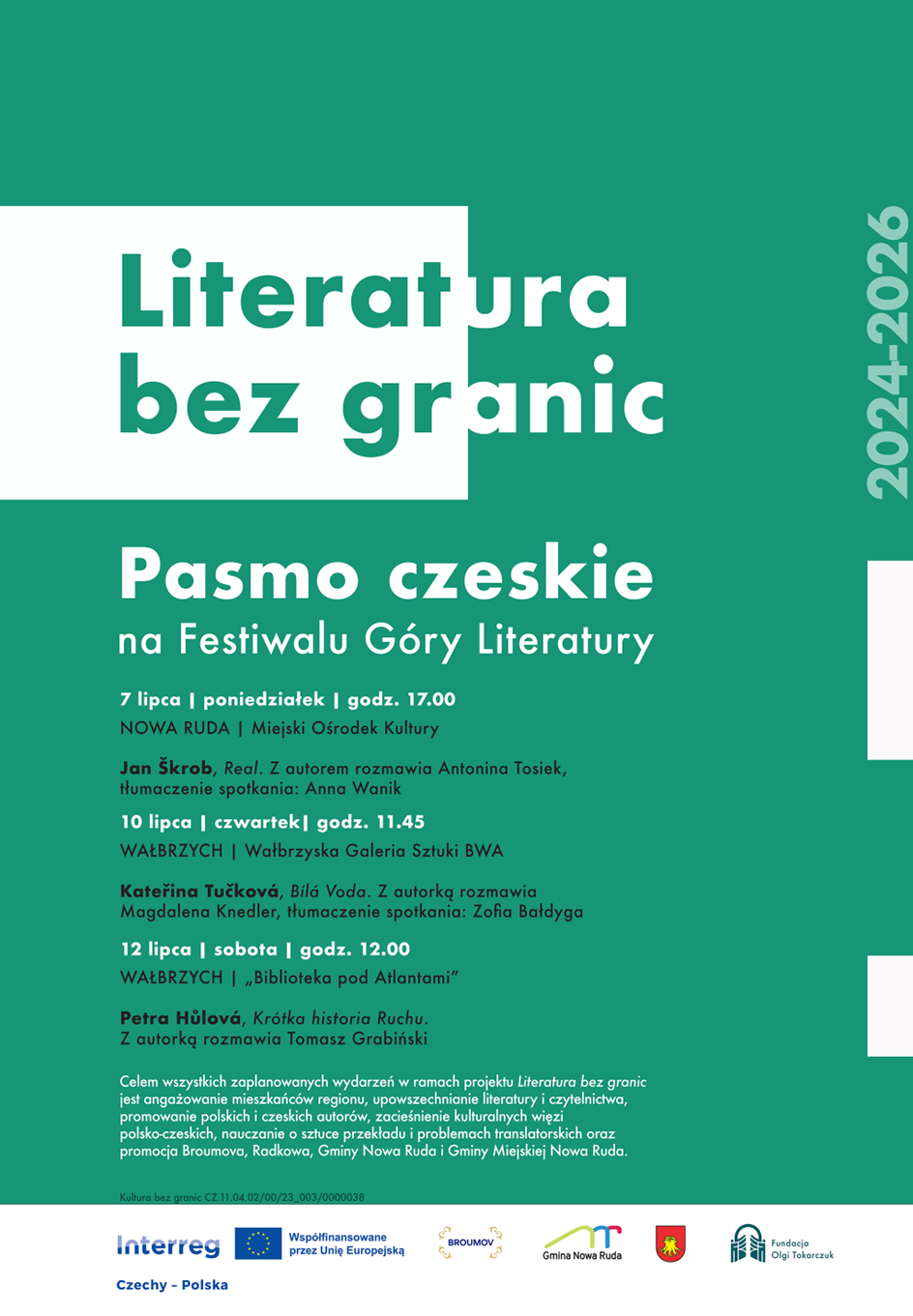Plakat jak w treści