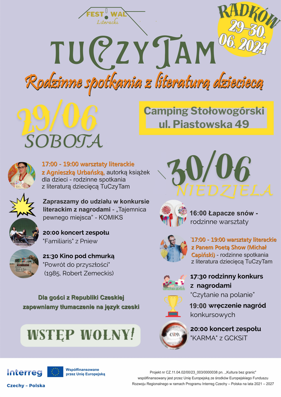 Plakat jak w treści