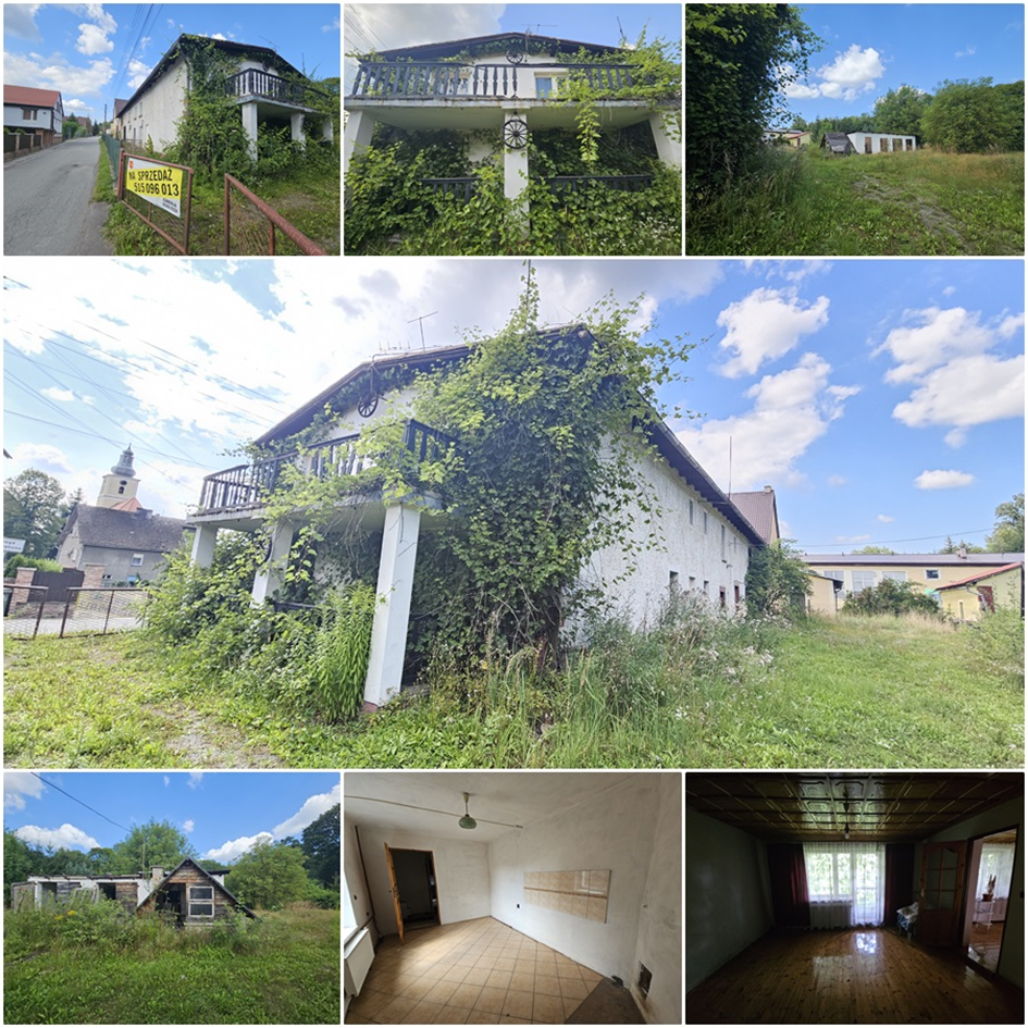 Dom - wnętrze, ogr&oacute;d, na zewnątrz
