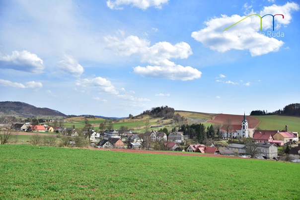 Panorama wsi Wolib&oacute;rz Fot. B. Adamska