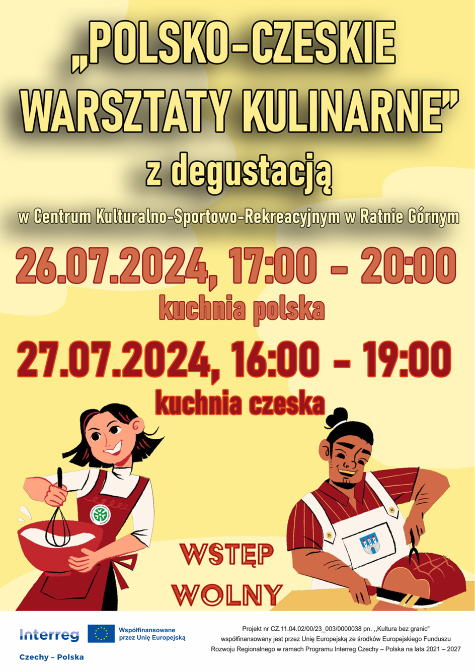 Plakat jak w treści