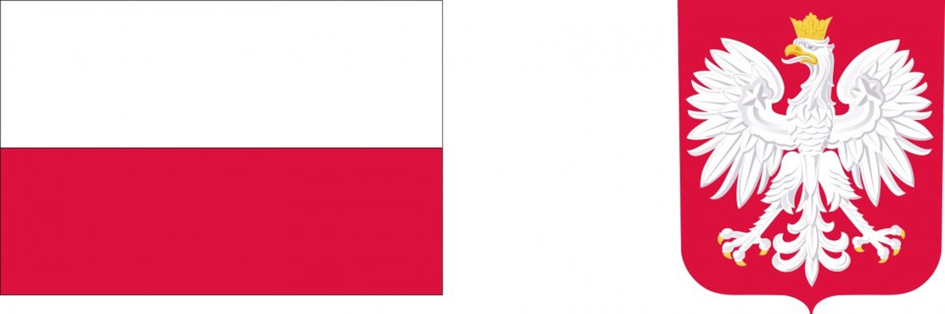 Flaga Polski, godło Polski Flaga Polski, godło Polski