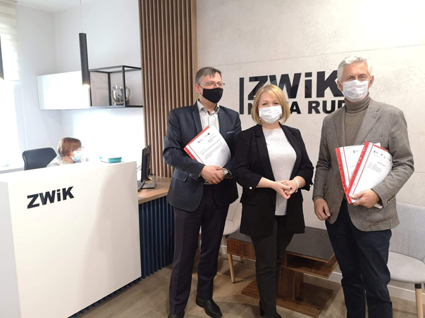 W&oacute;jt w siedzibie ZWIK