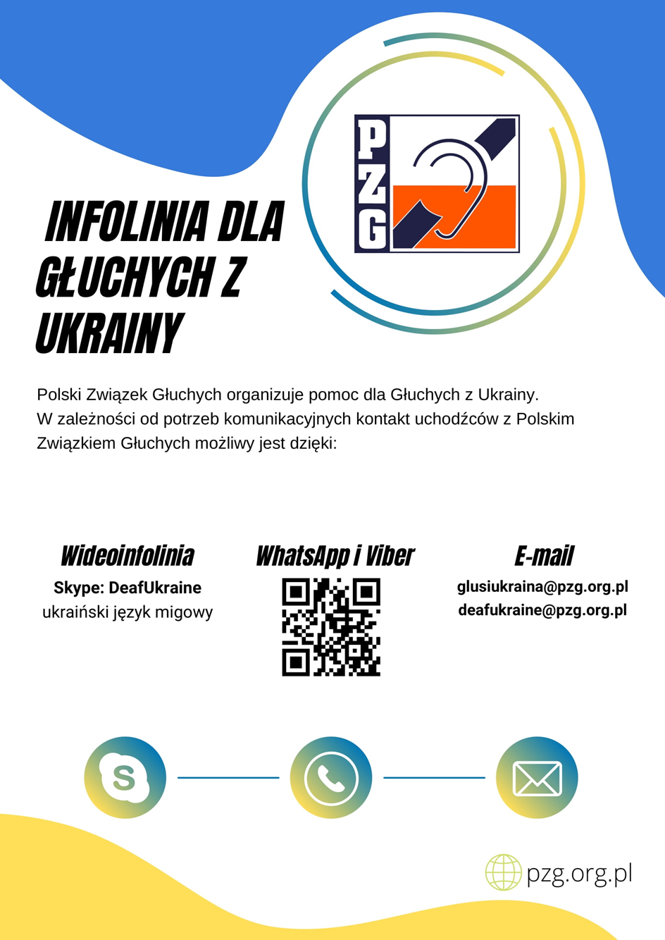 Infolinia dla głuchych z Ukrainy - PL