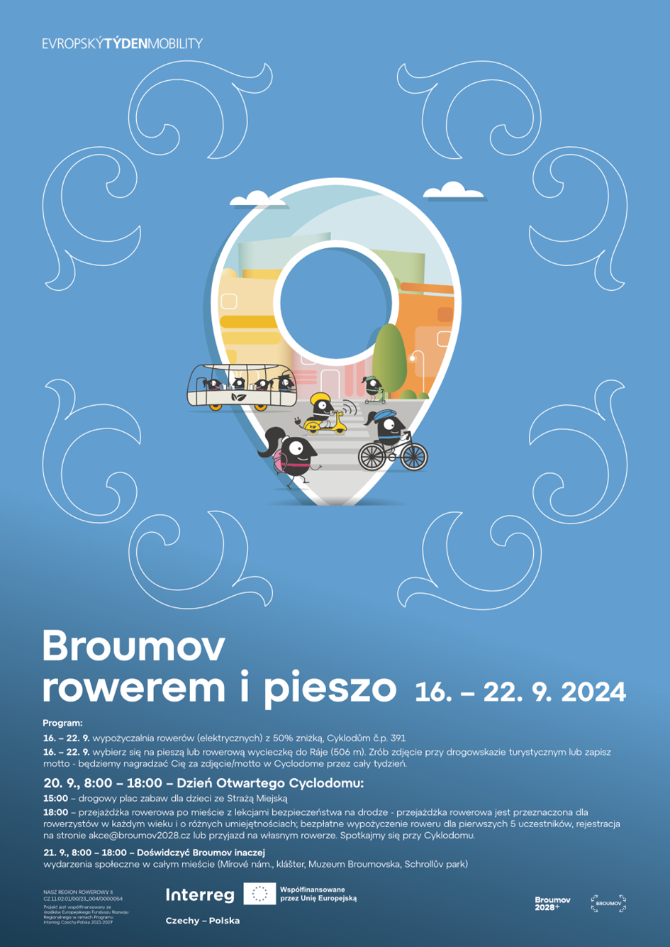 Zaproszenie na wydarzenie 16-22 wrzesnia 2024 r. w Broumov