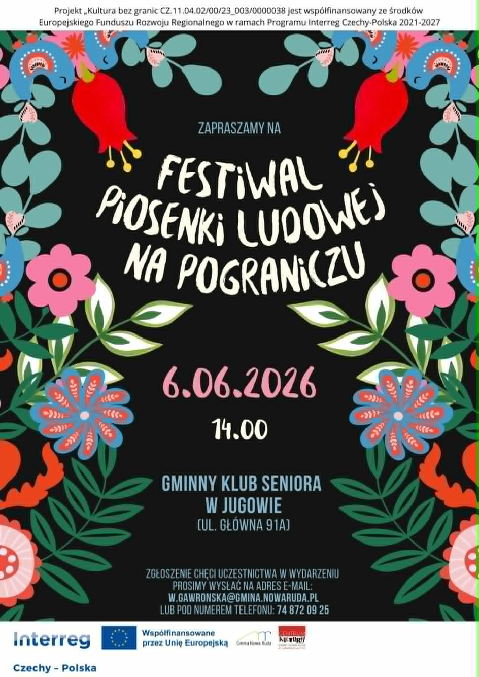 Plakat jak w treści