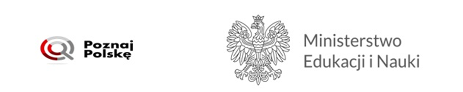 Logotyp Poznaj Polskę Ministerstwo Edukacji i Nauki