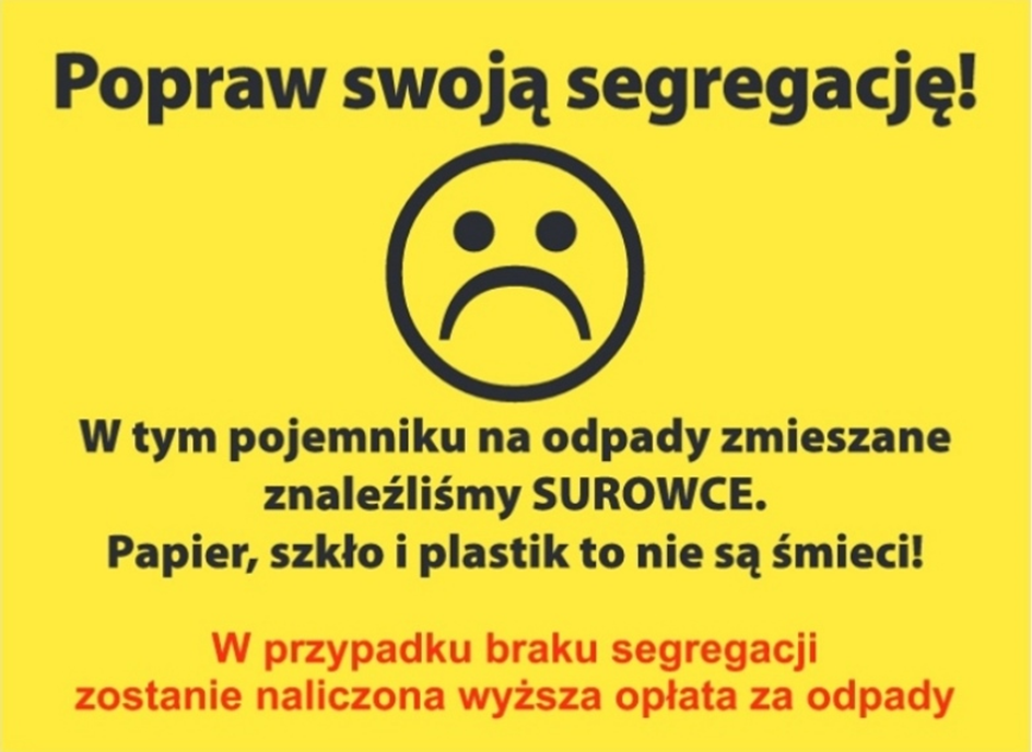 Popraw swoją segregację
