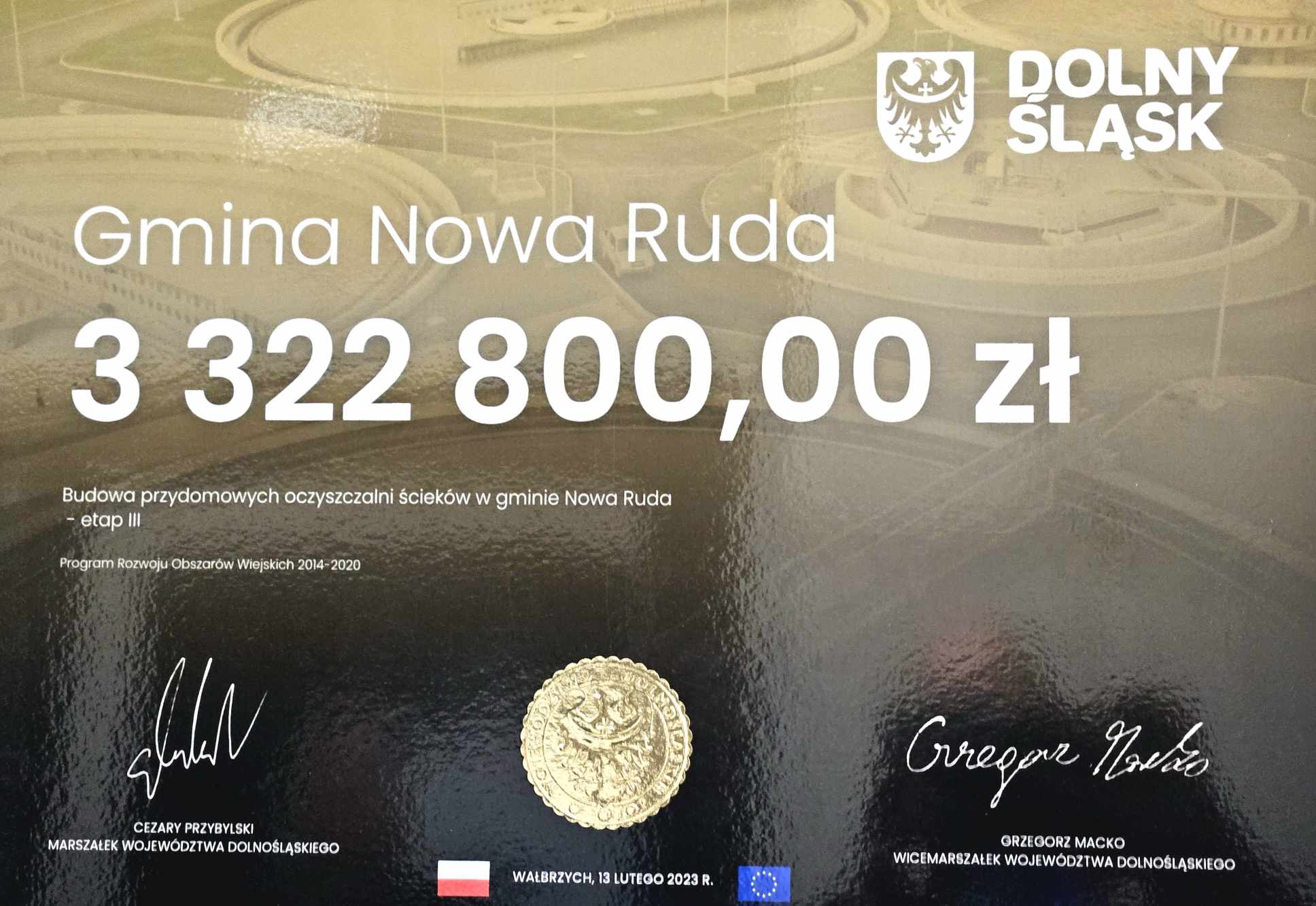 Kwota dofinansowania 3,3 mln zł