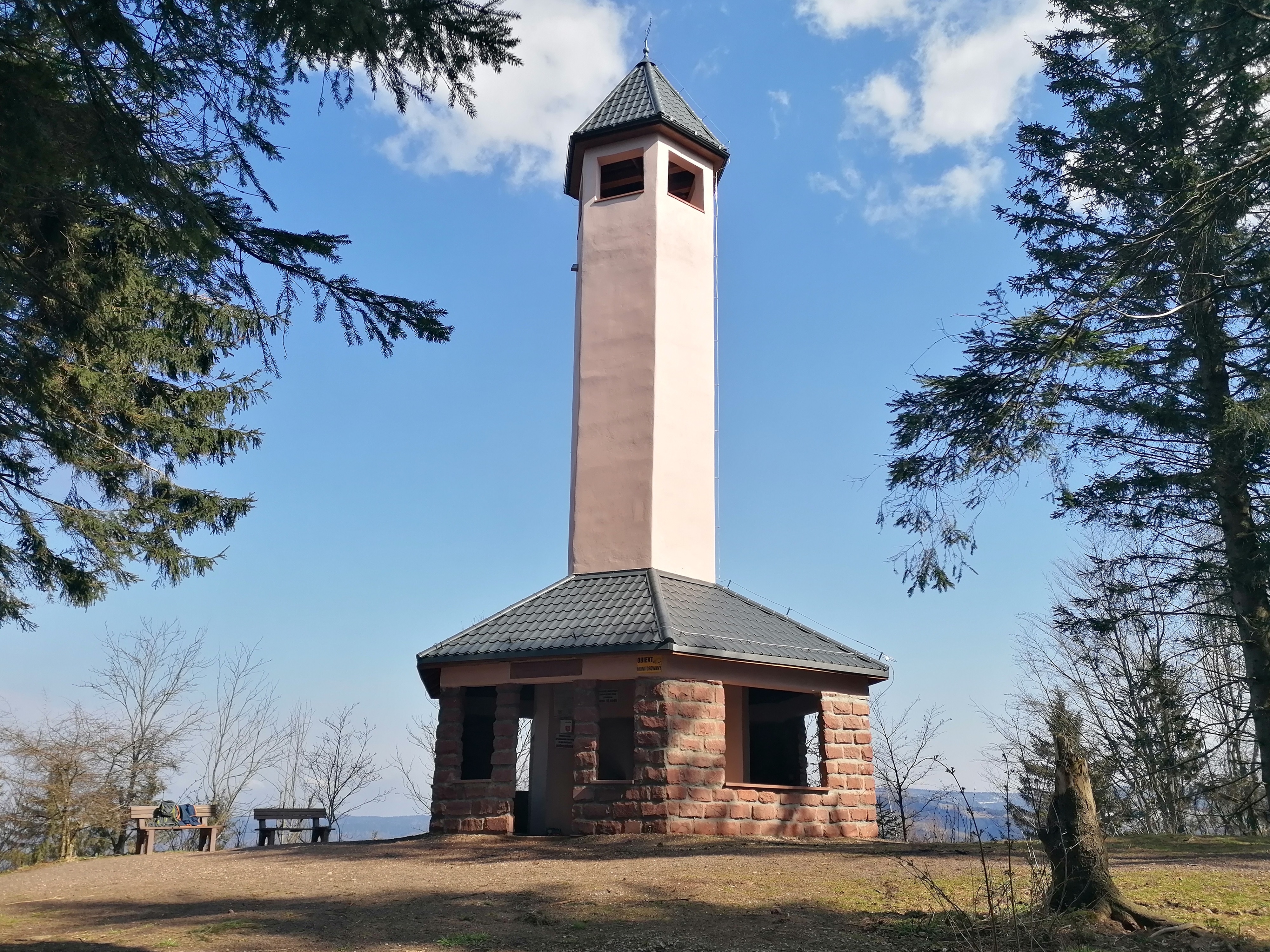 Wieża na Włodzickiej Górze Fot. Barbara Adamska