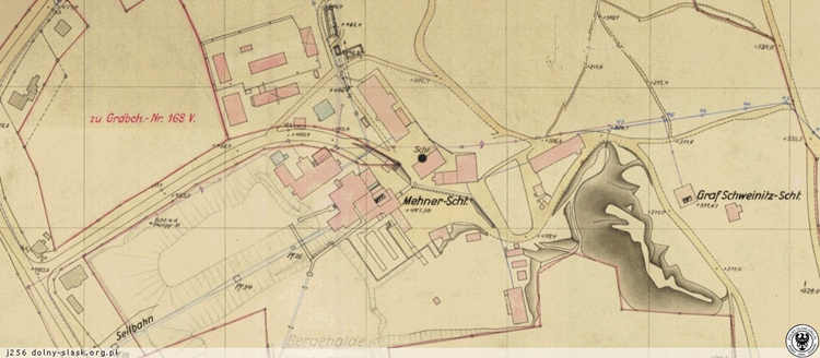 2. Stary plan kopalni 